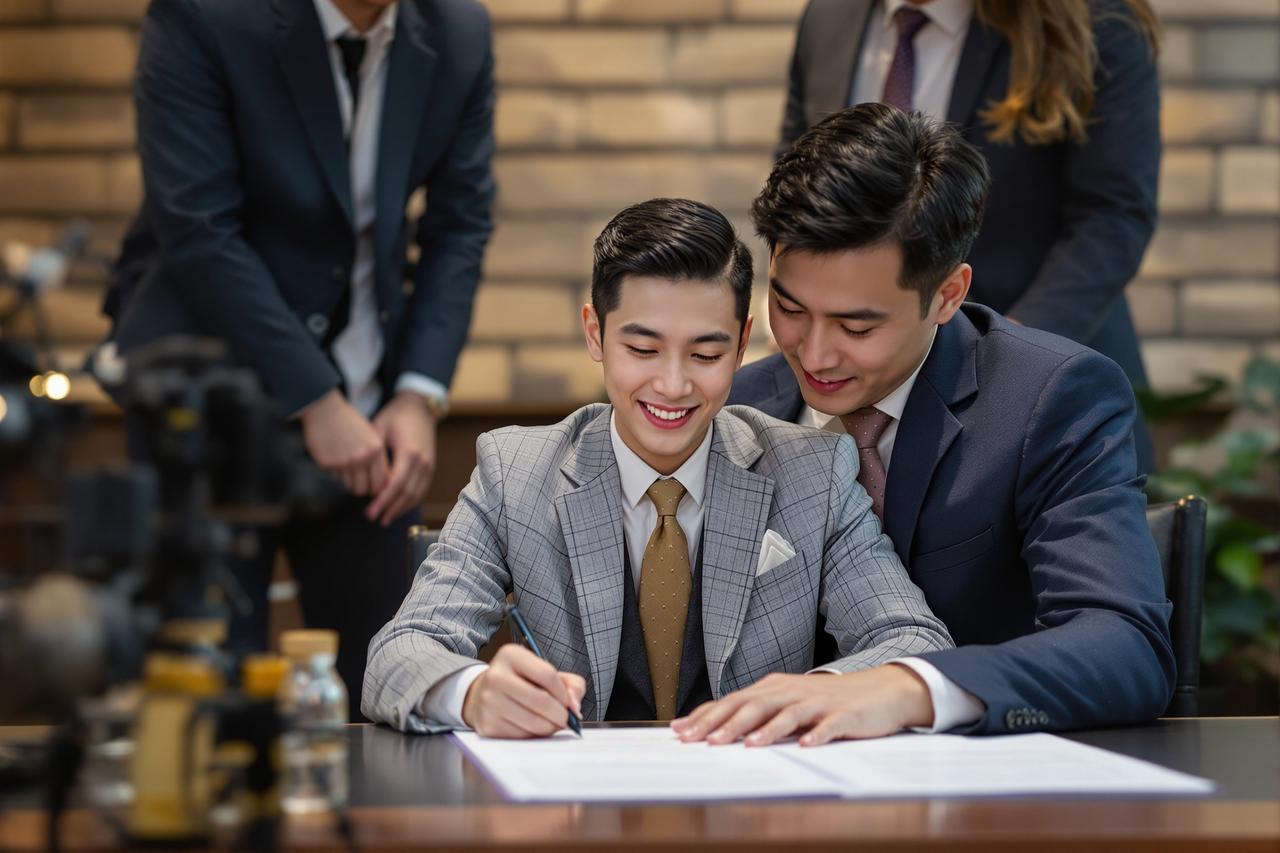 签约新生代演员陈思远，5g影院艺人矩阵再添新星